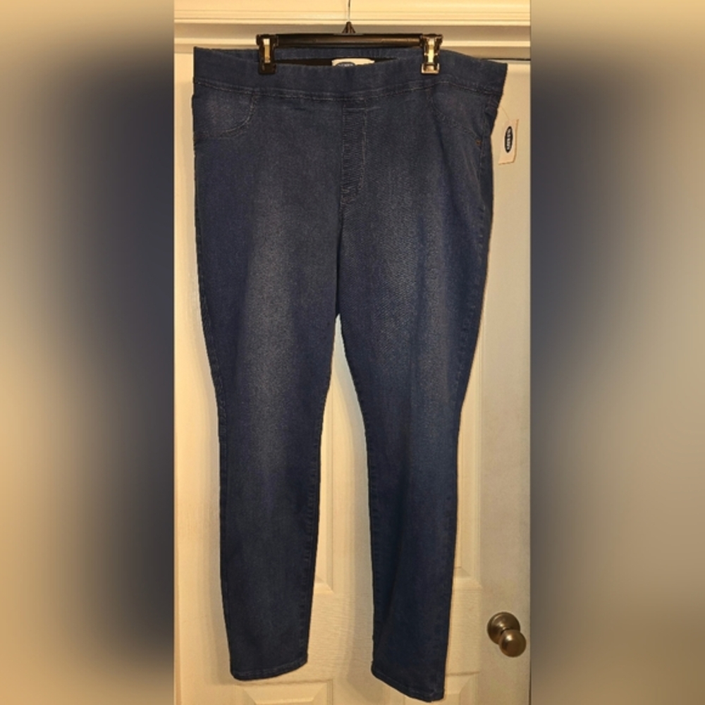 Plus Size Old Navy Super Skinny Pull On Jeggings